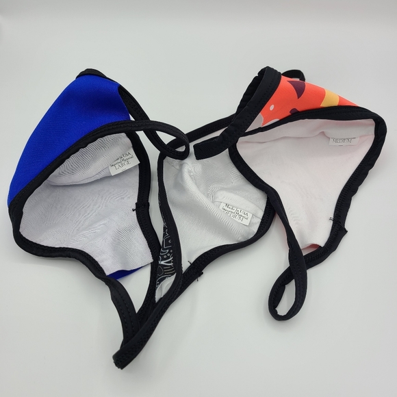 Fabric Face Masks / 3 Pack / Multi-Colored - Picture 2 of 2